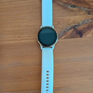 Smart Wearable Watch with White Band